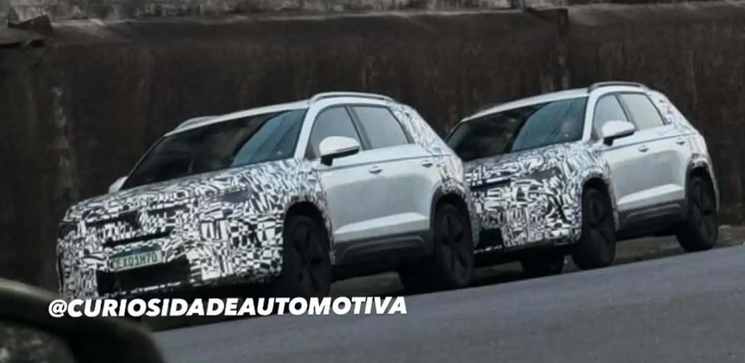 Volkswagen Taos facelift EEUU camuflado