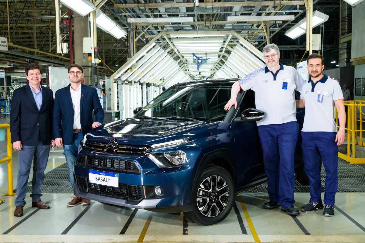 Citroën Basalt producción