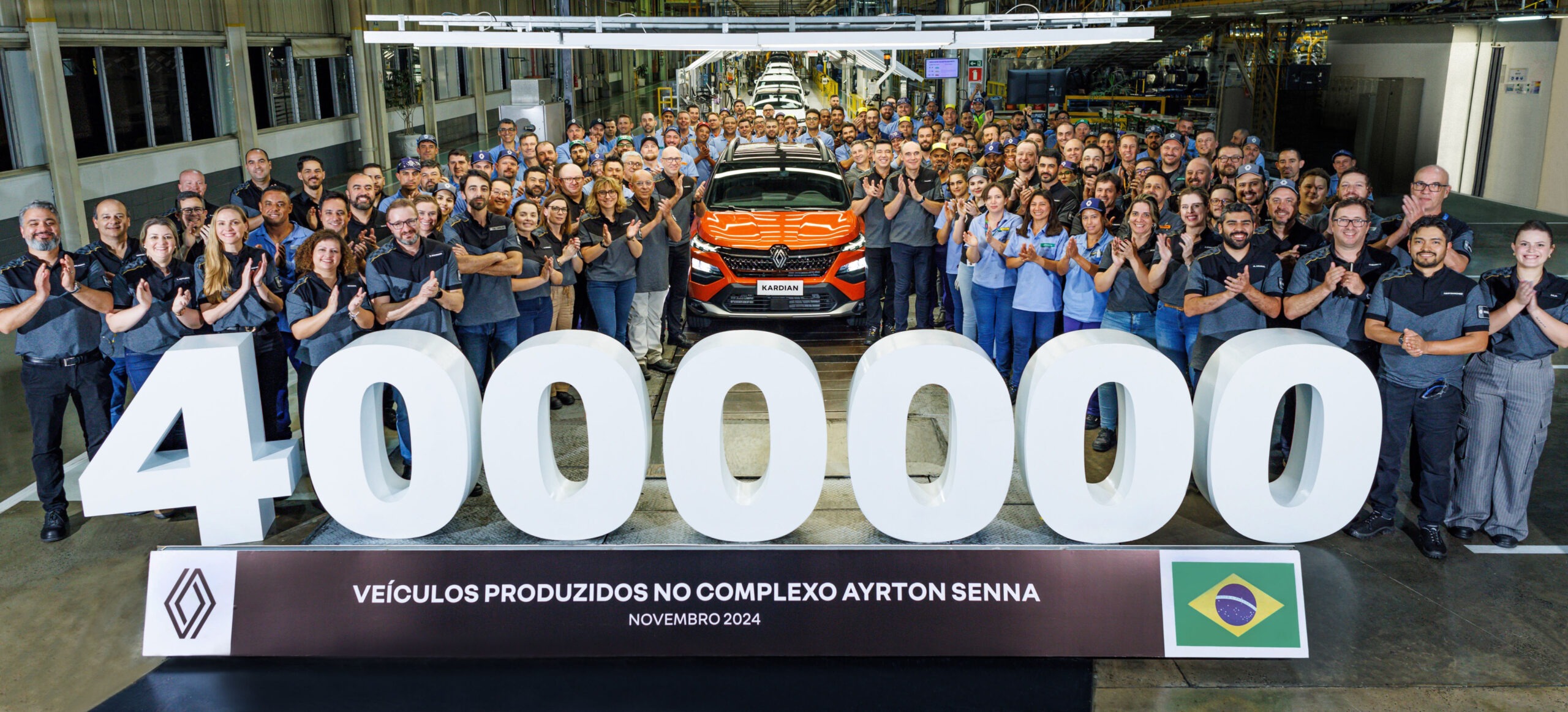 Renault 4.000.000 Brasil