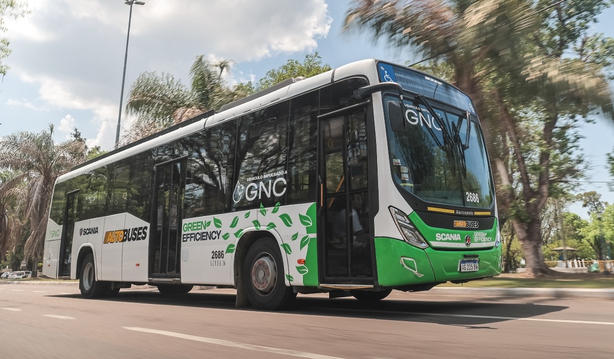 Scania K280 a GNC Grupo Autobuses