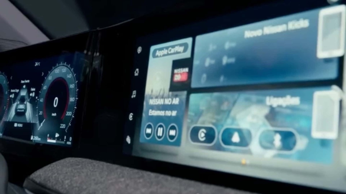 Nissan Kicks 2026 interior BR