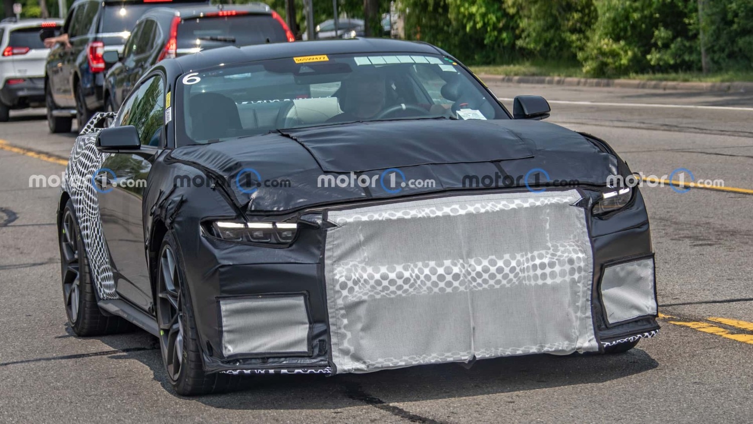 Shelby GT500 camuflado