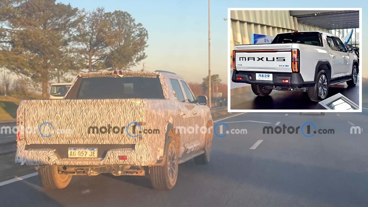 Volkswagen Amarok 2027 Maxus fotos espía