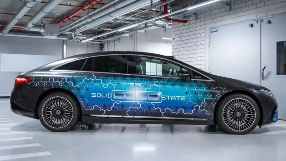Mercedes-Benz EQS batería de estado sólido