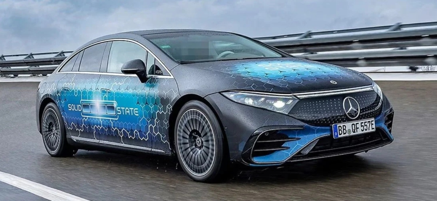 Mercedes-Benz EQS batería de estado sólido
