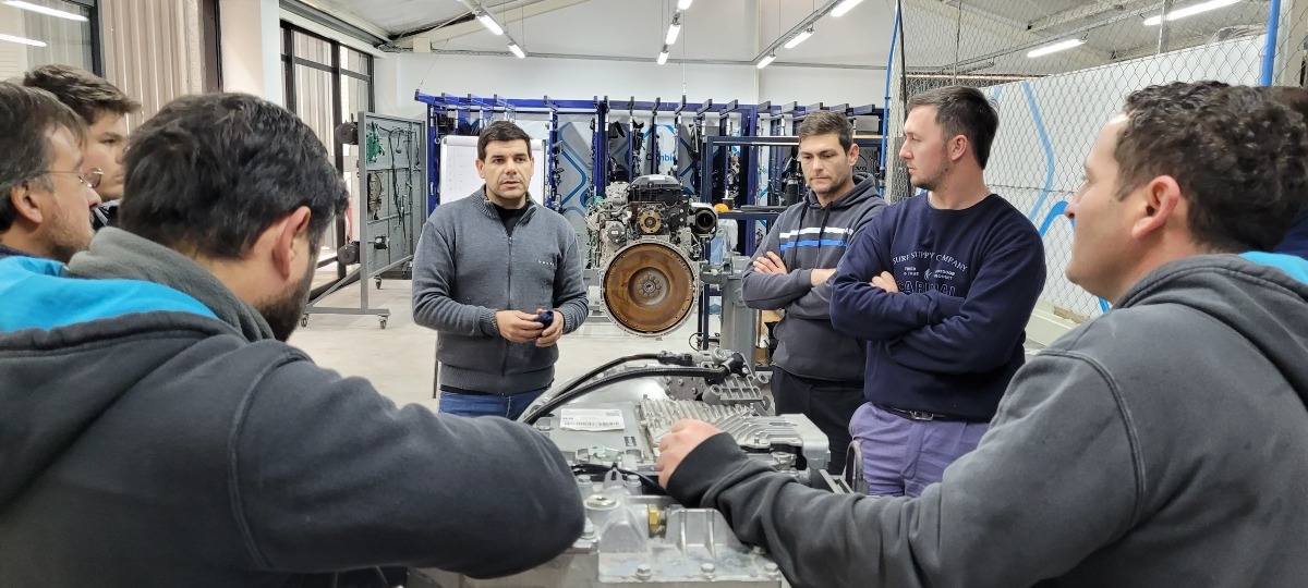 Volvo capacitación in situ