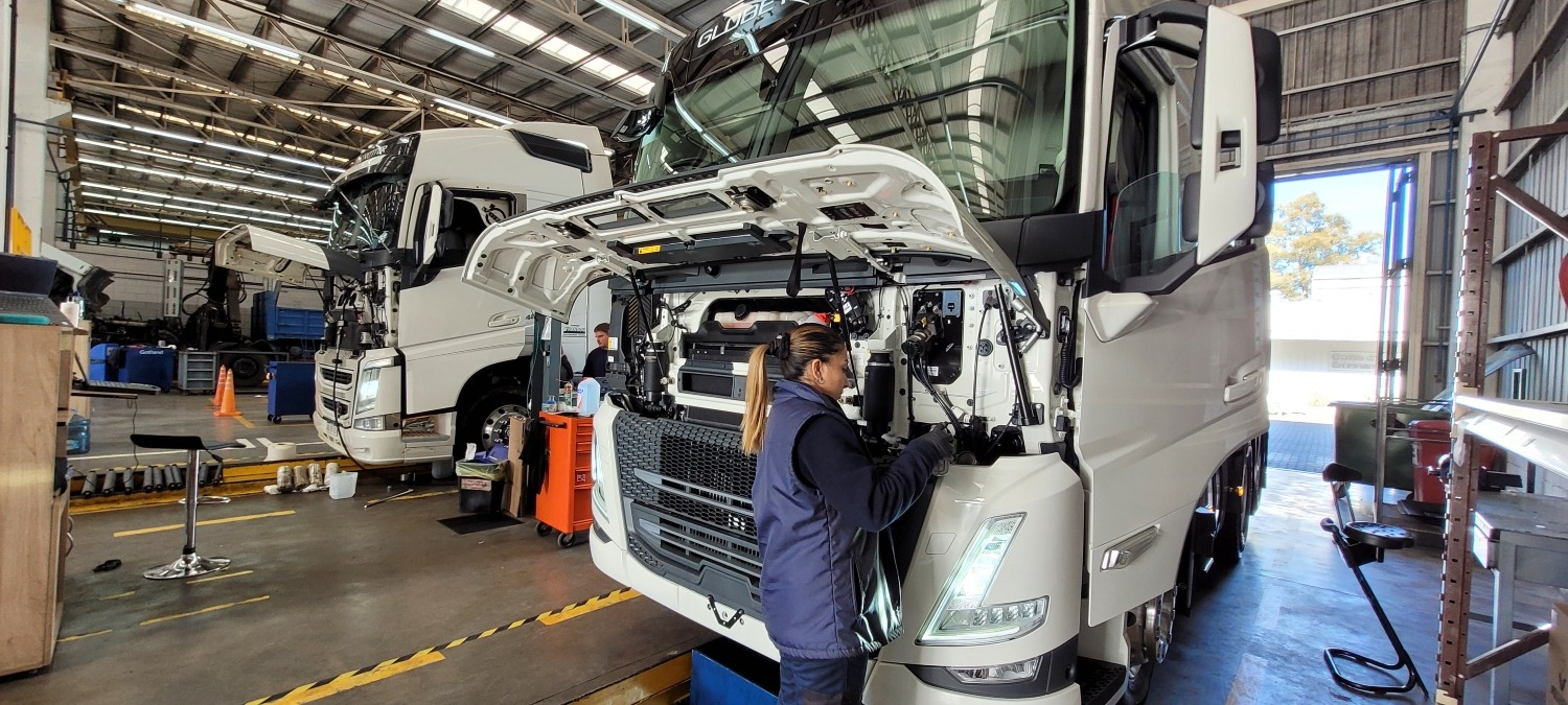 Volvo capacitación in situ