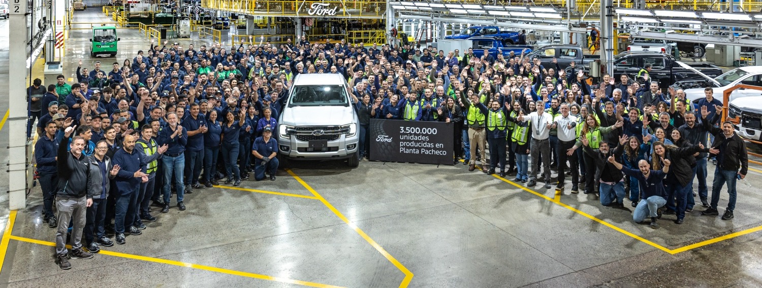 Ford Planta Pacheco 3.500.000 unidades producidas