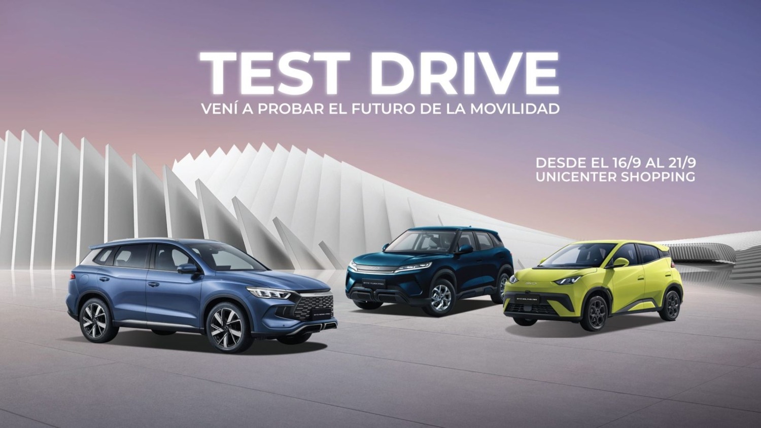 BYD Test Drive Unicenter