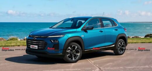 Chevrolet Onix crossover fotos espía