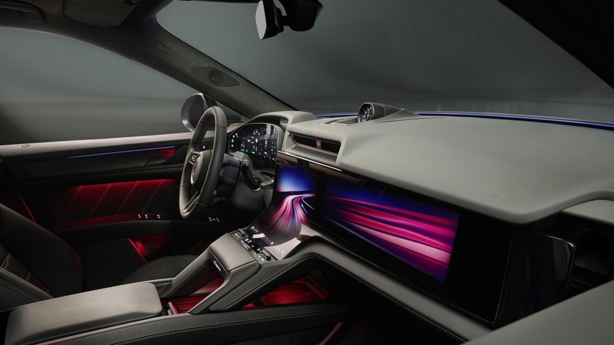 Porsche Cayenne Electric interior