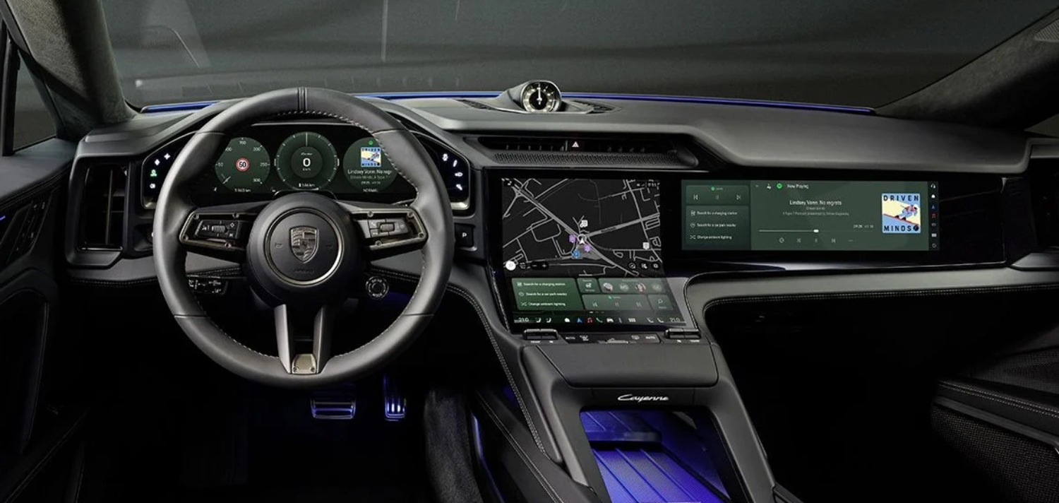 Porsche Cayenne Electric interior