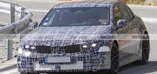 BMW M3 eléctrico camuflado