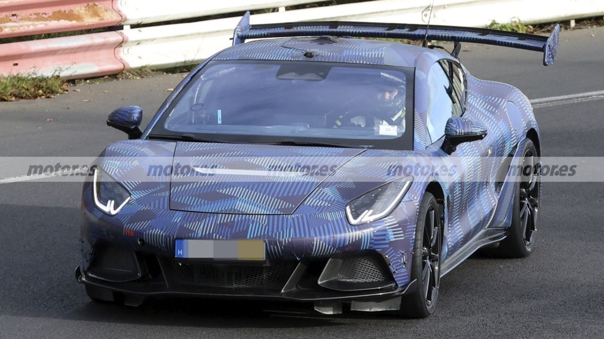 BYD Denza Z camuflado