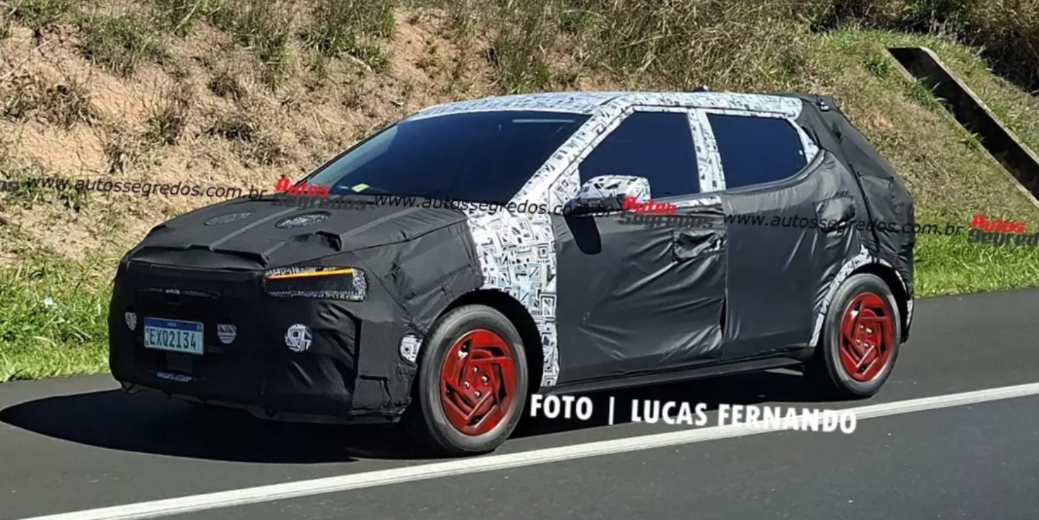 Hyundai HB20 camuflado