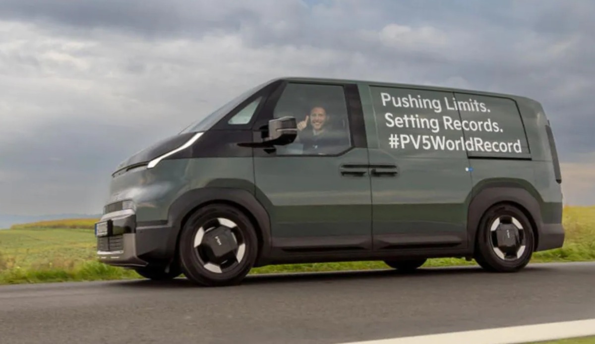 Kia PV5 récord autonomía 