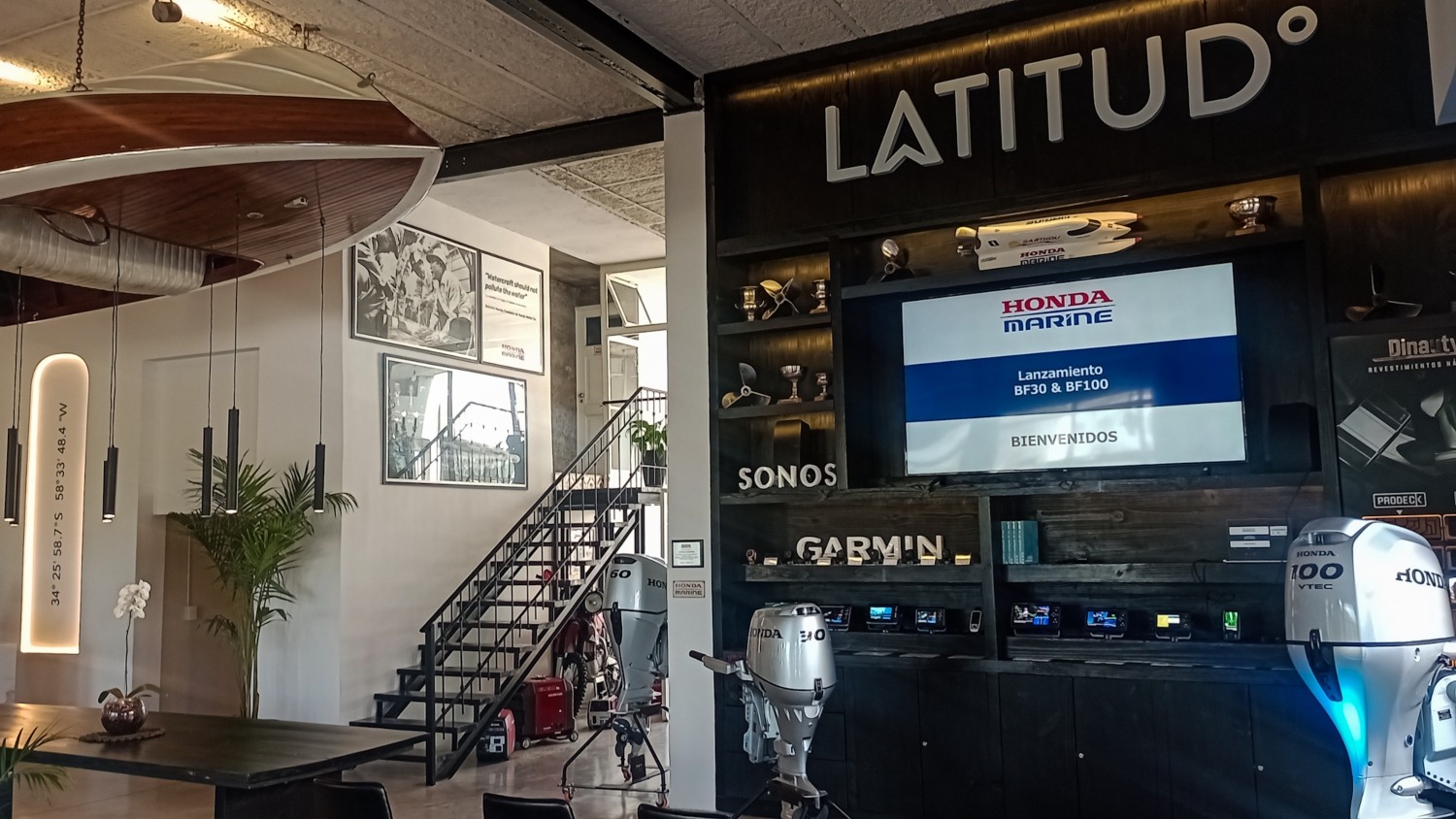 Latitud Sarthou Honda BF30 y BF100