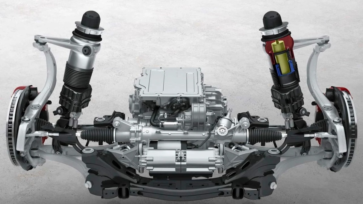 Porsche Cayenne Electric suspensión
