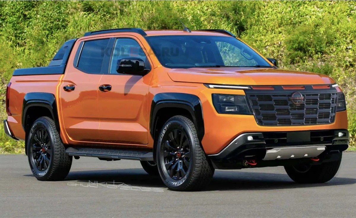 Nissan Frontier 2026 recreación