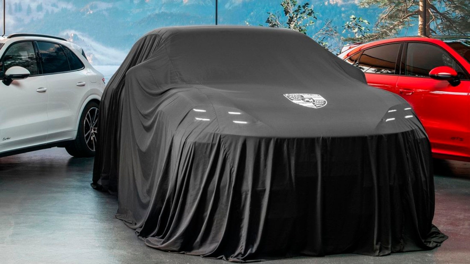 Porsche Cayenne Electric teaser