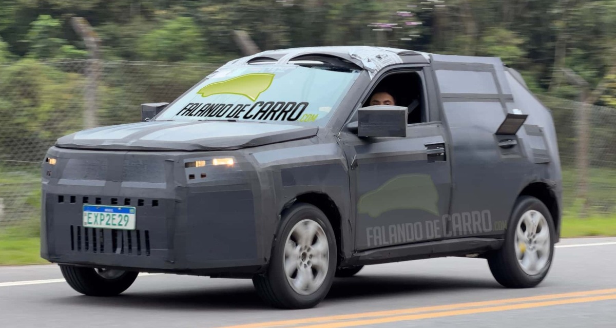 Fiat Argo 2027 fotos espía