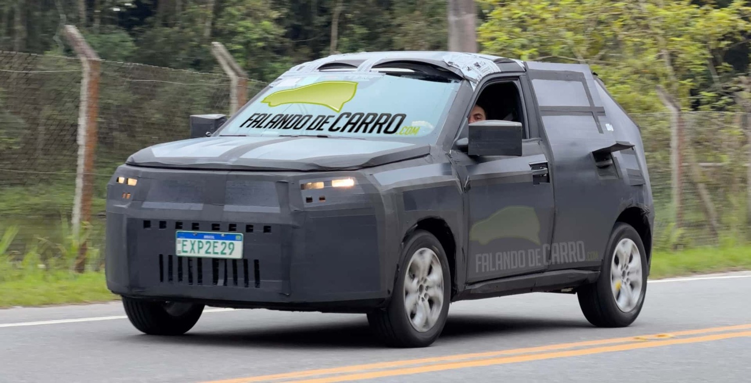 Fiat Argo 2027 fotos espía