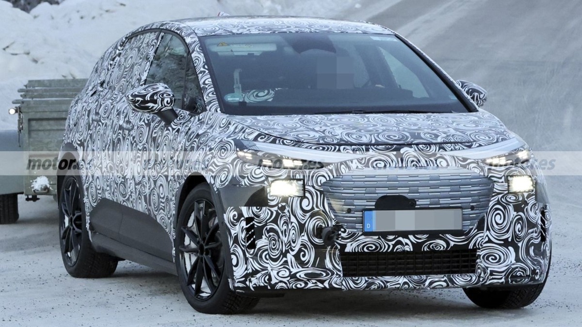 Audi Q2 e-tron fotos espía