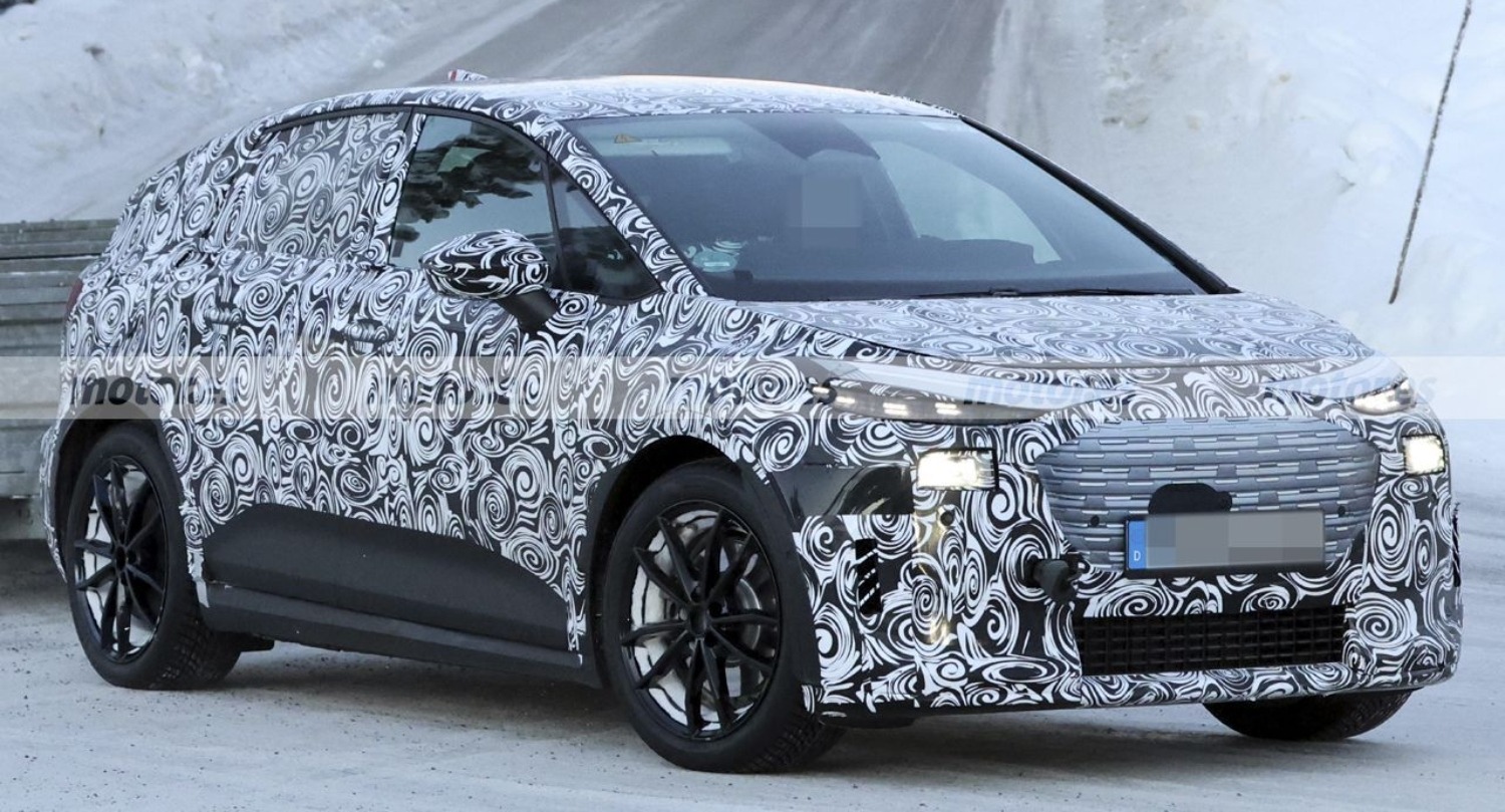 Audi Q2 e-tron fotos espía