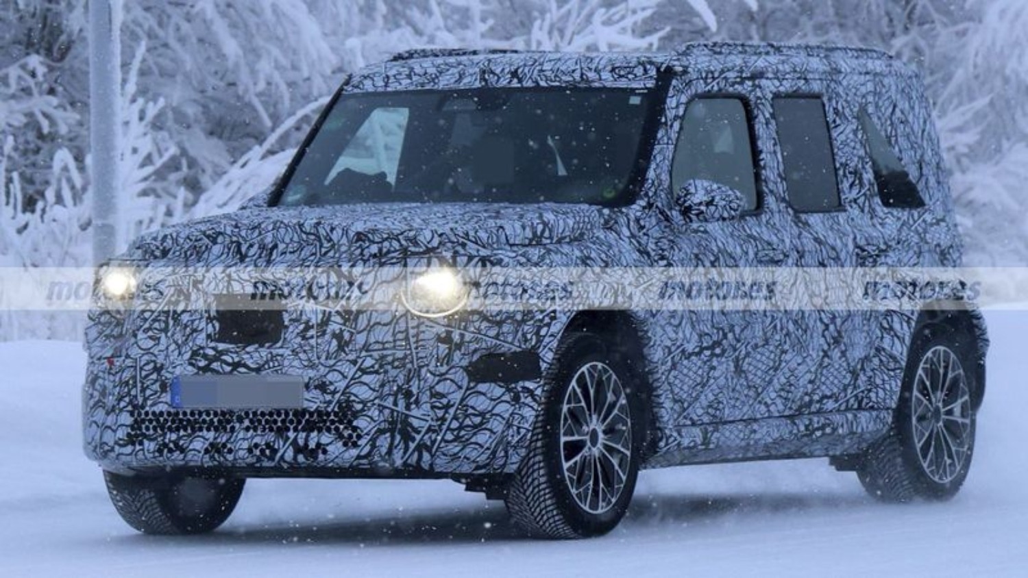 Mercedes-Benz GLG Baby G fotos espía