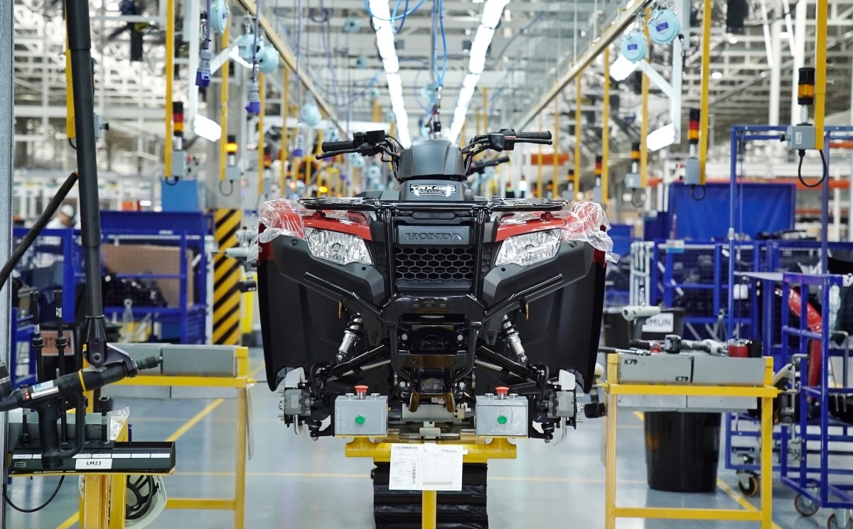 Honda TRX420 producción ARG
