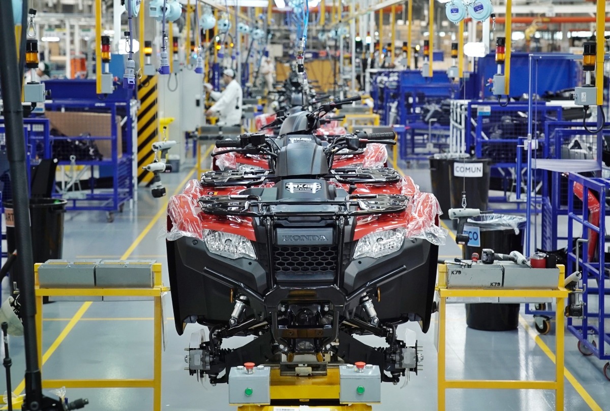 Honda TRX420 producción ARG