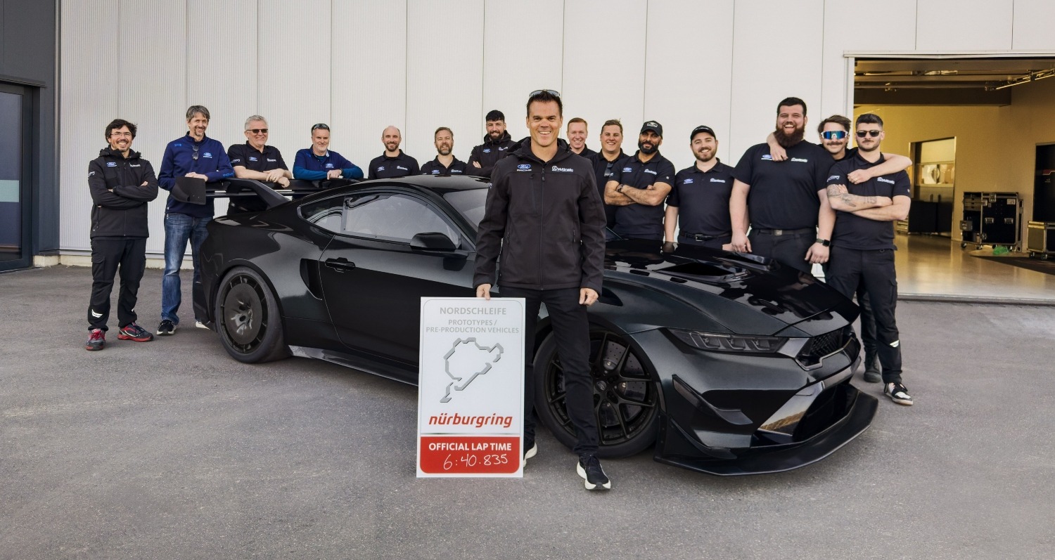 Ford Mustang GTD Competition record