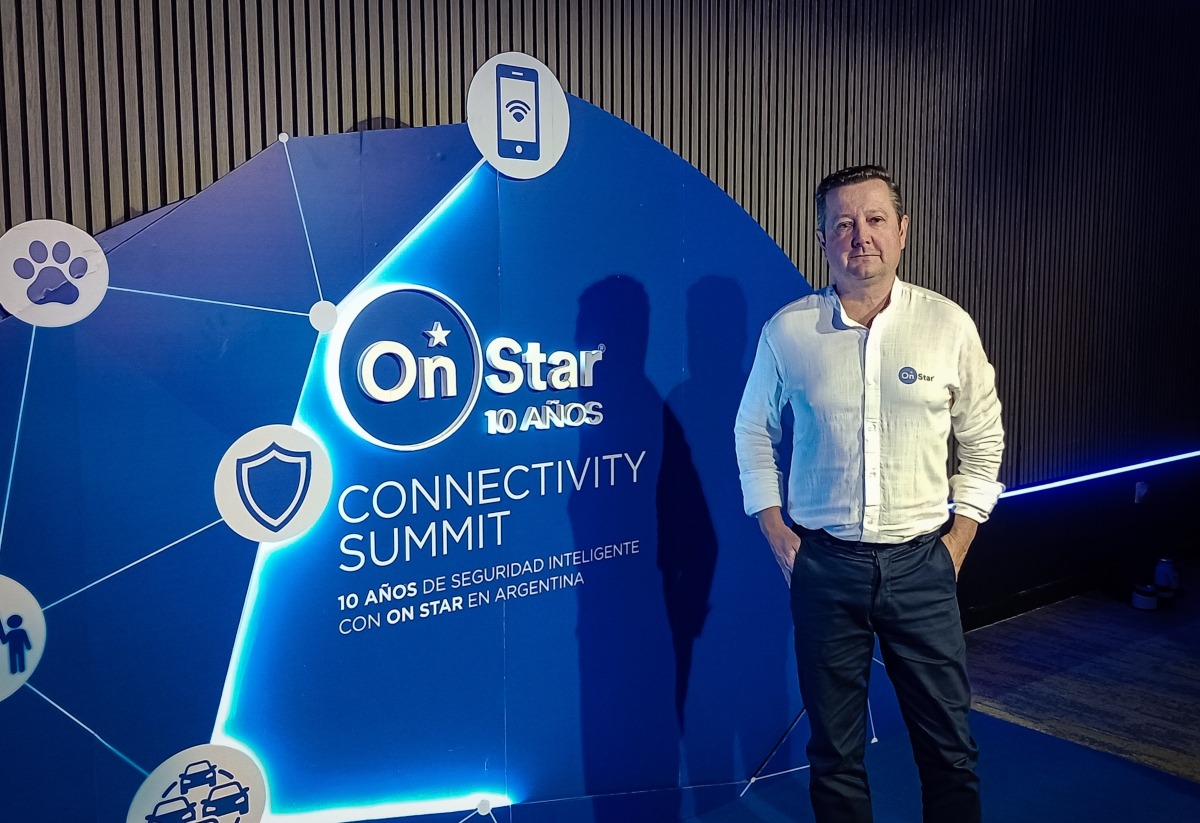Gustavo Garrastazu, Gerente de ventas de OnStar de GM Sudamérica Atlántico
