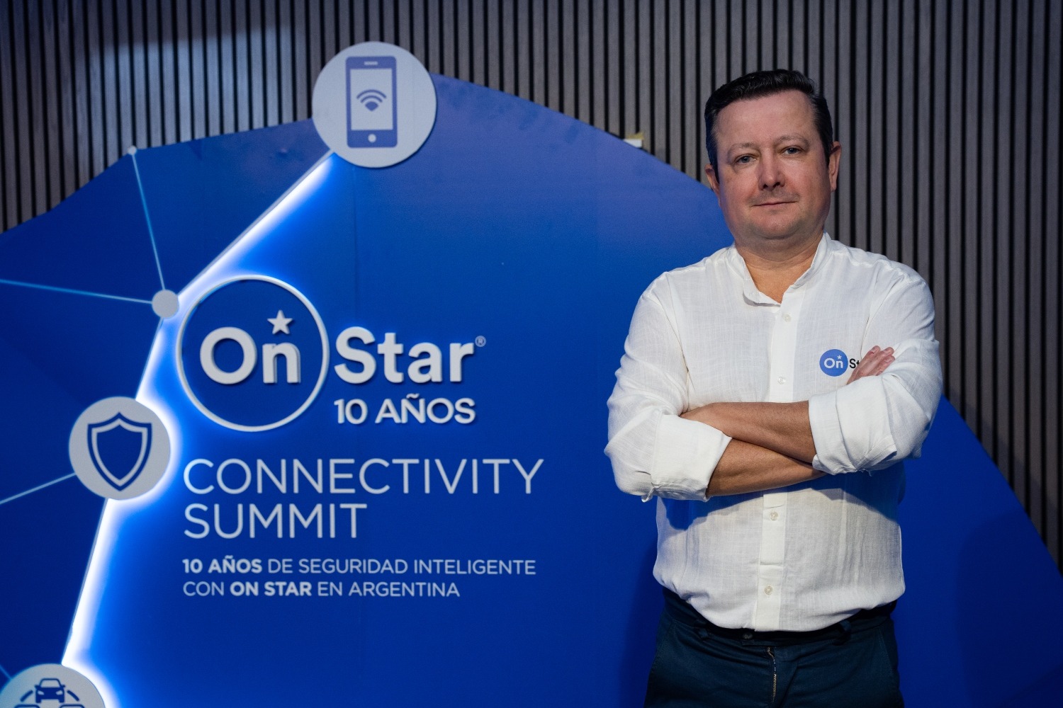 Gustavo Garrastazu, Gerente de ventas de OnStar de GM Sudamérica Atlántico