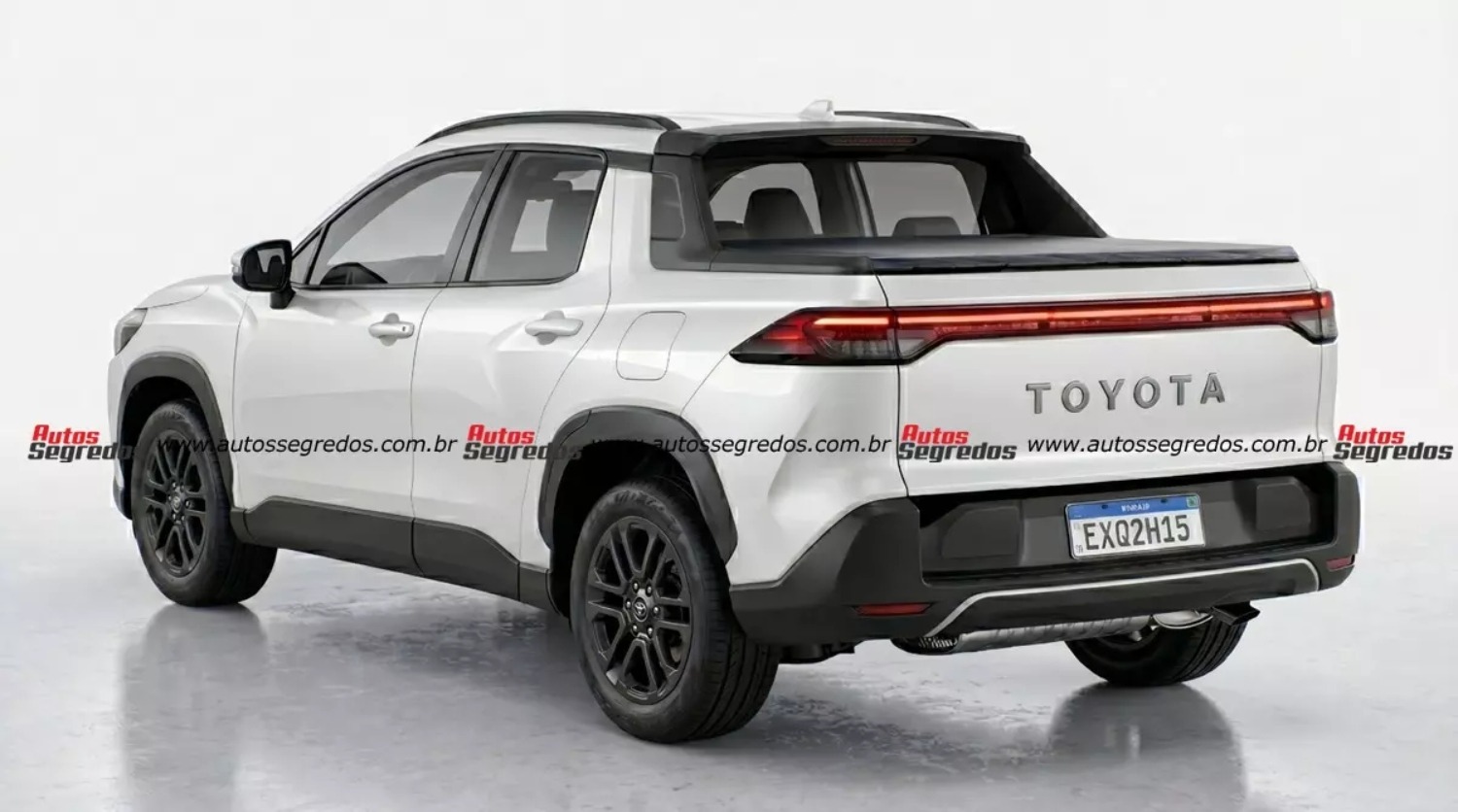 Toyota pick up compacta recreación