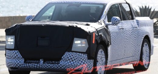 Ford pick up EV fotos espía