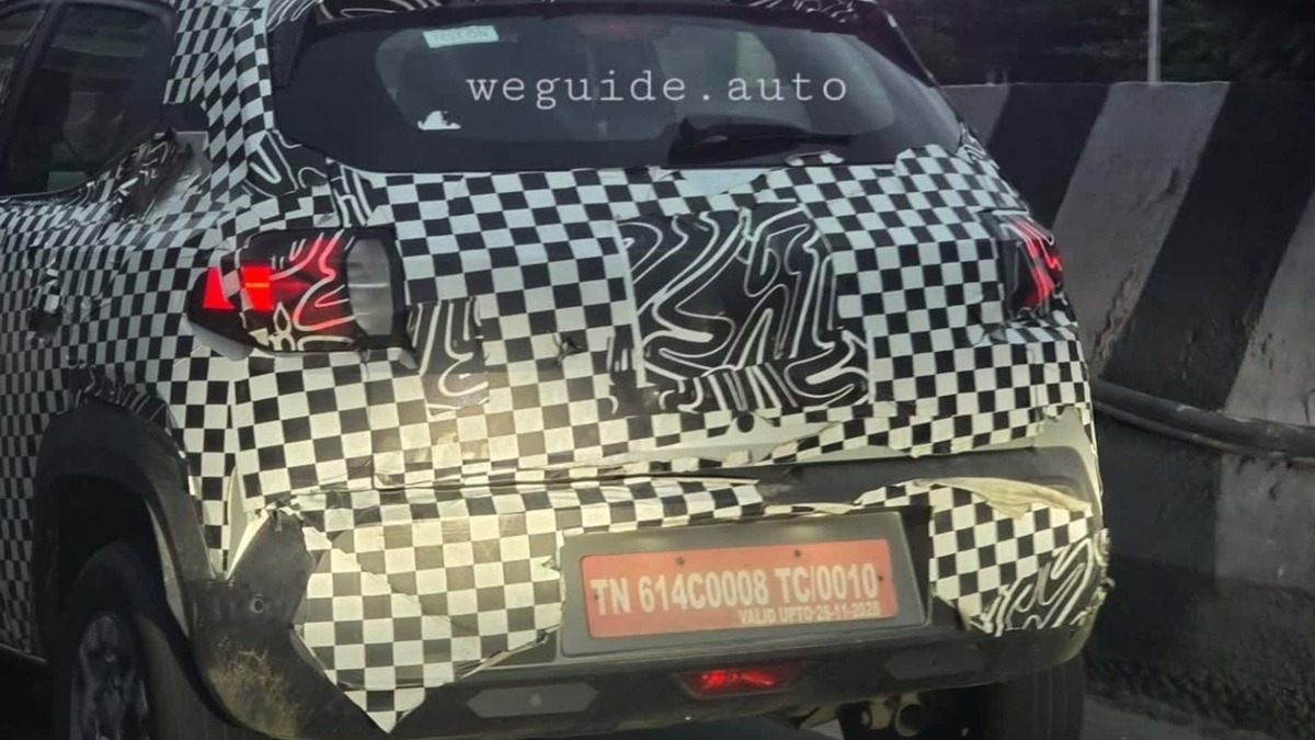 Renault Kwid camuflado