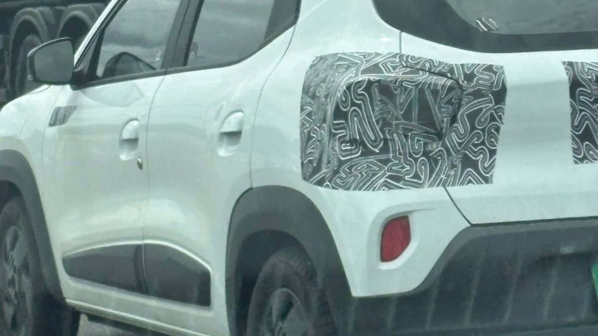 Renault Kwid camuflado