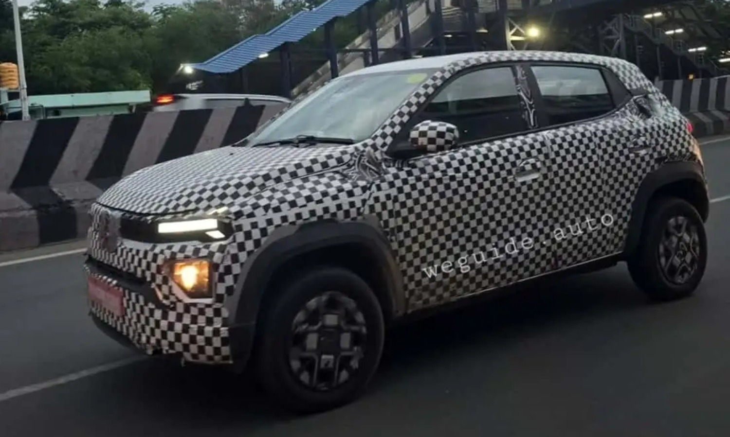 Renault Kwid camuflado