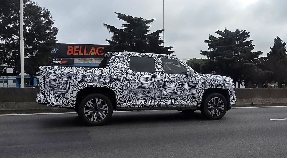 Volkswagen Amarok 2027 camuflada
