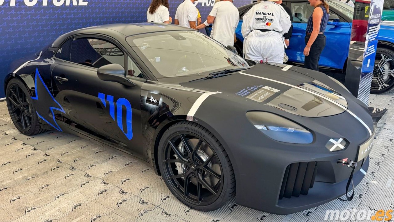 Alpine A110 prototipo EV