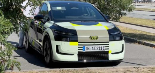 Audi A2 e-tron camuflado