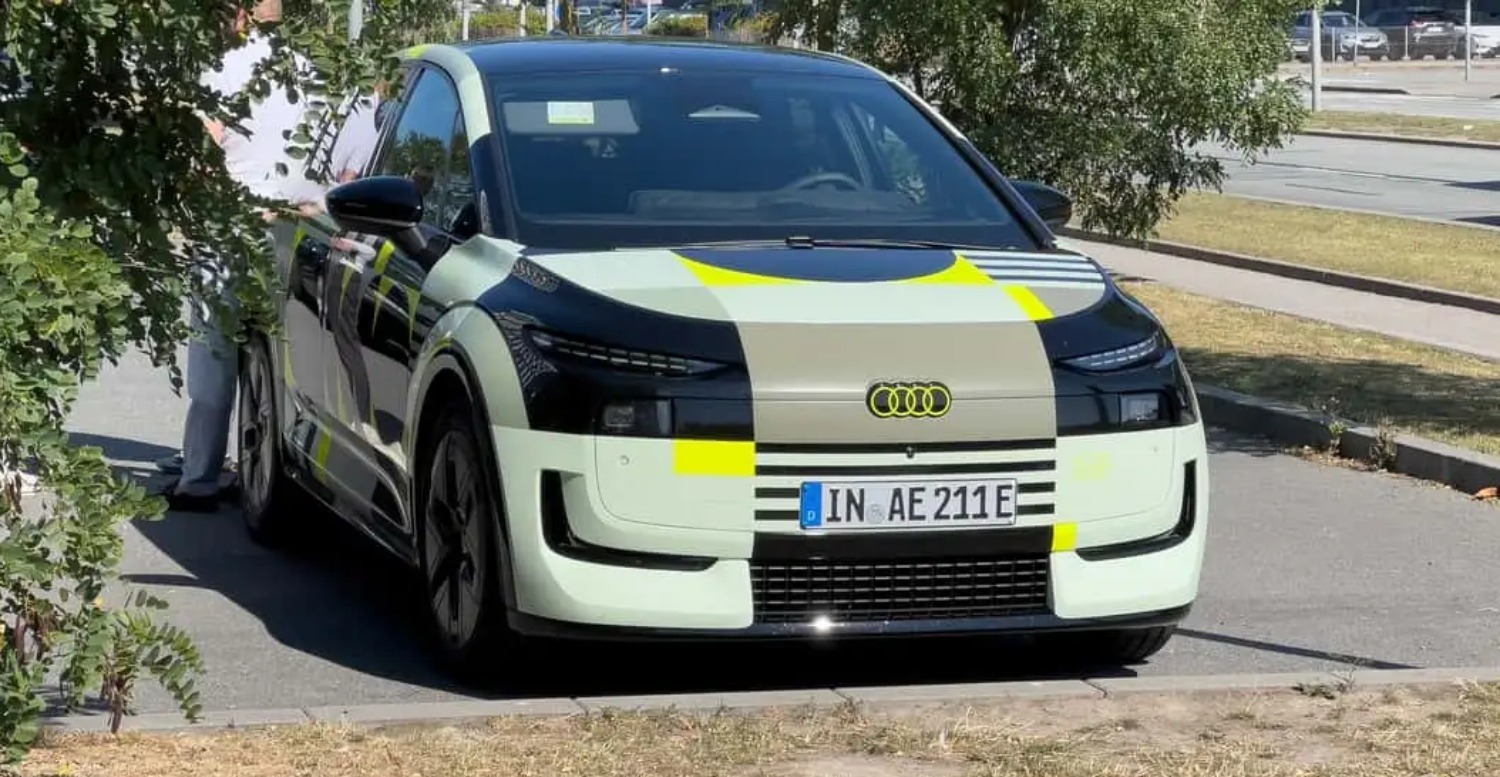 Audi A2 e-tron camuflado