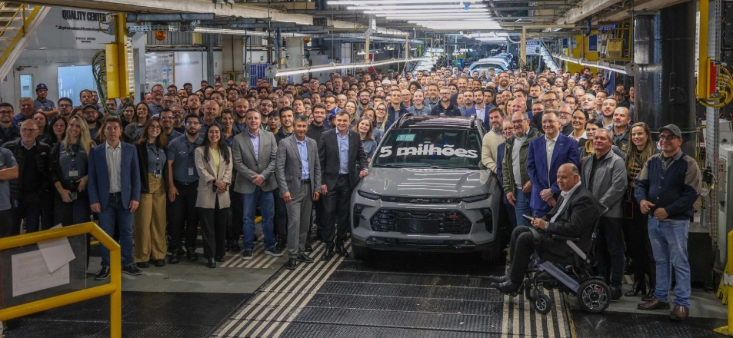 GM planta de Gravataí 5.000.000
