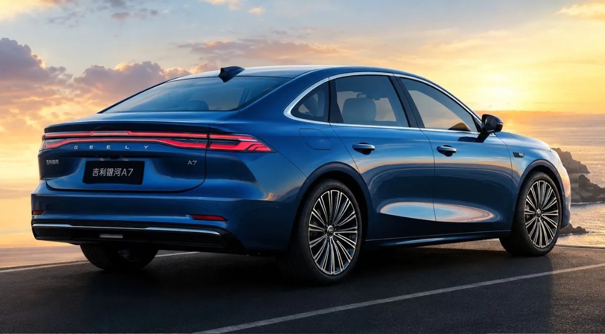 Geely Galaxy A7 récord Guinness
