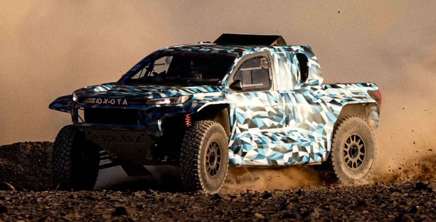 Toyota Hilux DKR hidrógeno