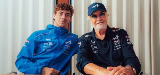 Franco Colapinto y Flavio Briatore Alpine F1
