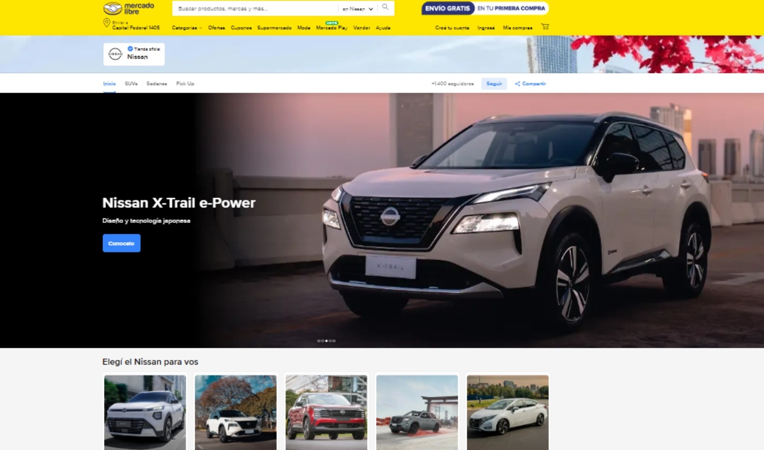 Nissan Mercado Libre