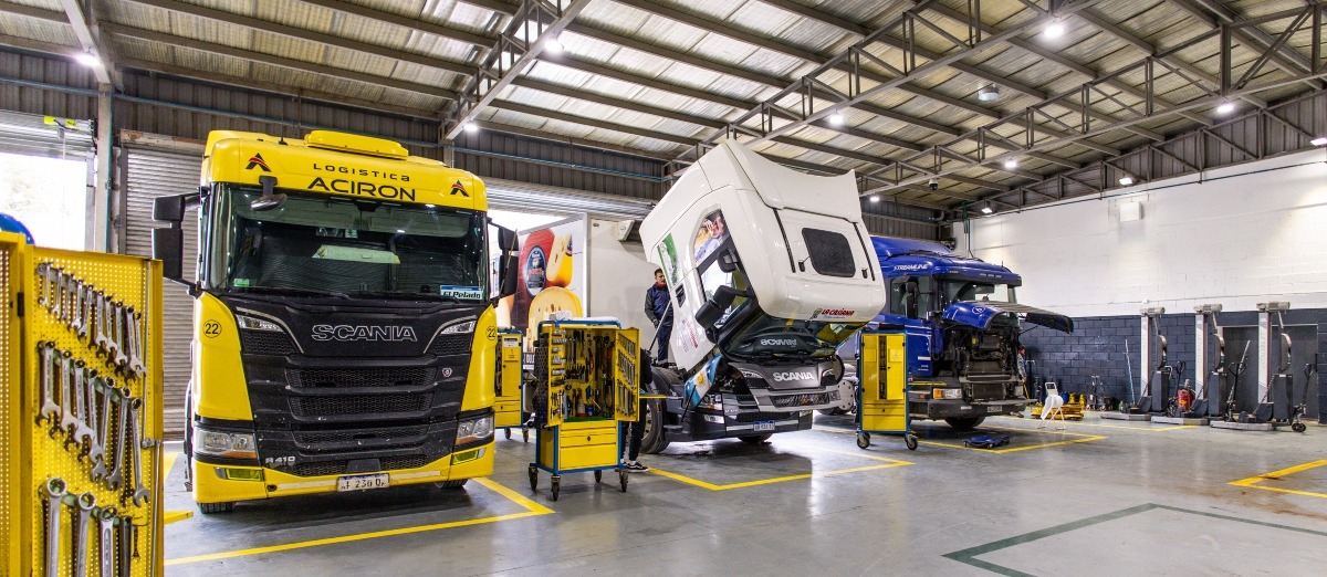 Scania centro de servicios Olavarría
