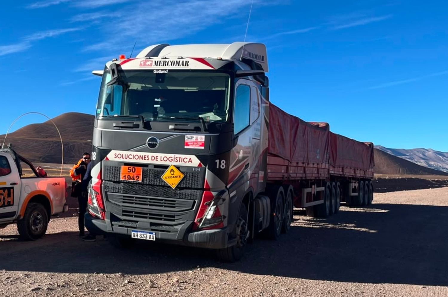 Volvo bitren cordillera